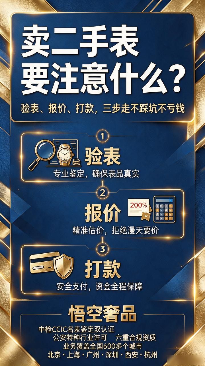 卖二手表要注意什么_卖手表要了解哪些_手表卖注意要注意什么