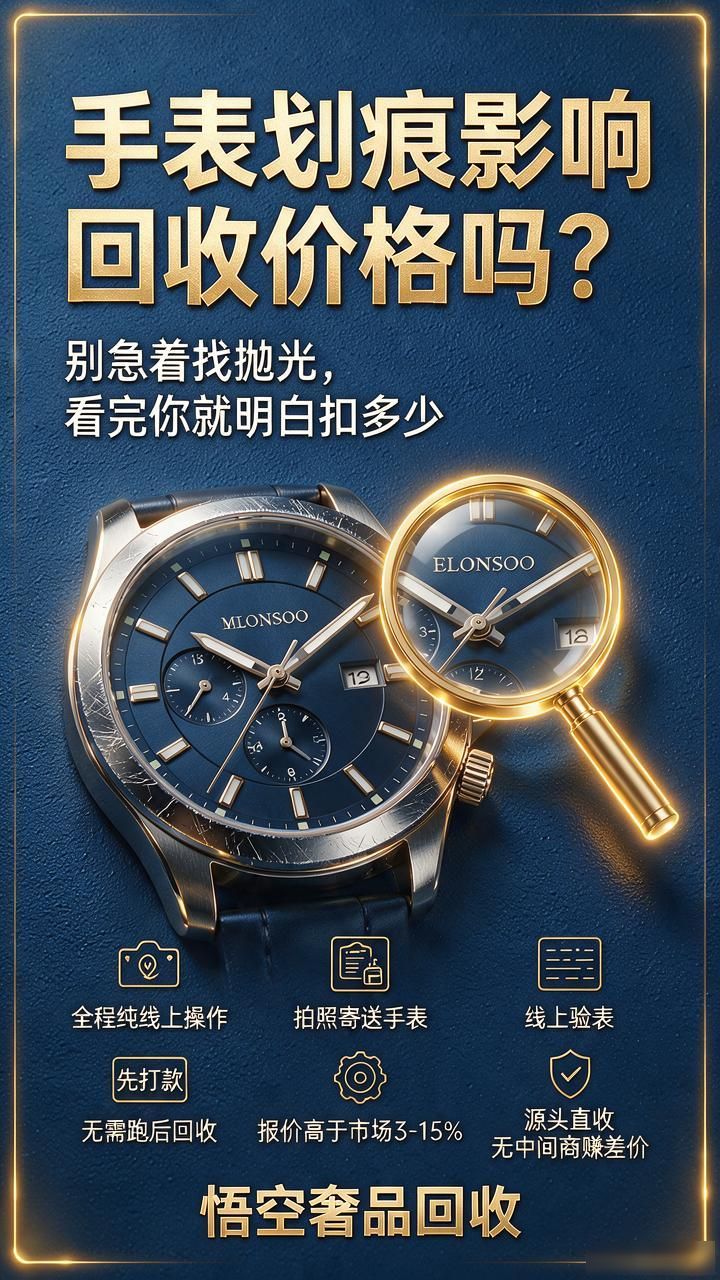 手表划痕影响回收价格吗_手表划痕修复小妙招_手表划痕可以修复吗什么价位