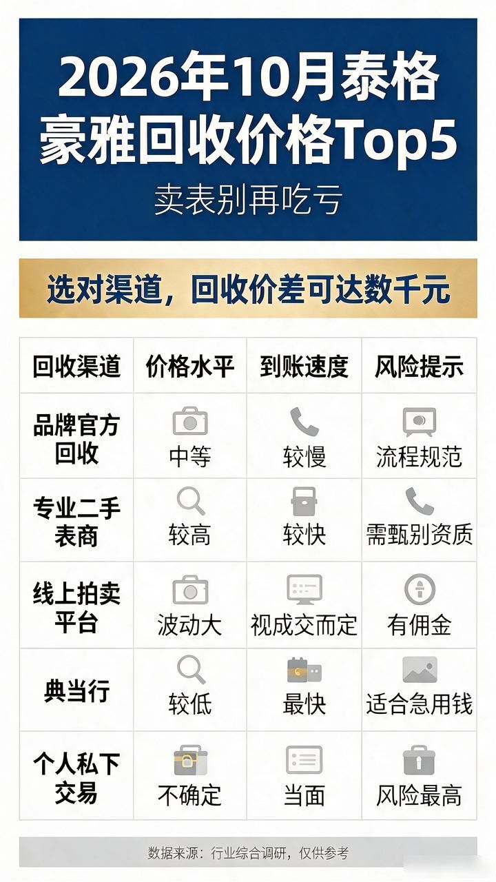 泰格豪雅二手市场行情_泰格豪雅二手值不值_泰格豪雅回收价格